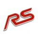 Эмблема RS, красная, fst002r